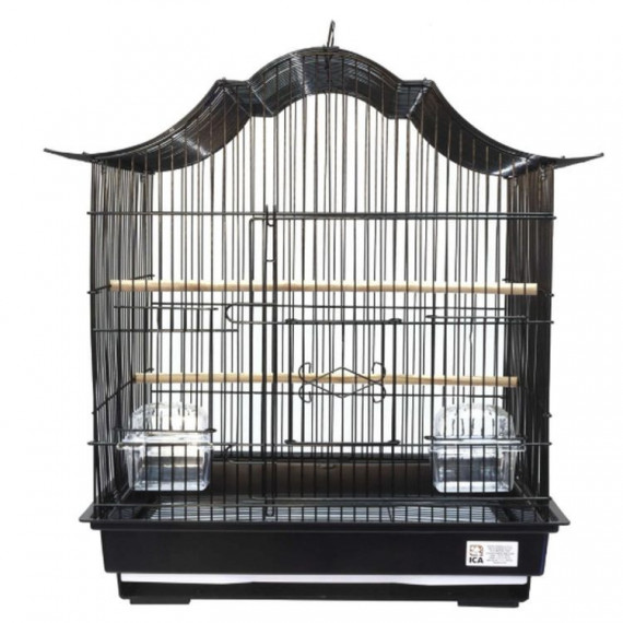 ICA Ave Jaula Trini Negra 47X36X55.5 Cm