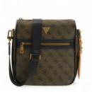 GUESS Bandolera Marrón Hmmilo P5417-COF
