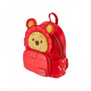 Mochila Rainy Day Puffer Jacket Winnie the Pooh Disney Loungefly
