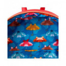 Mochila Rainy Day Puffer Jacket Winnie the Pooh Disney Loungefly