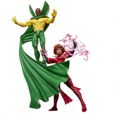 Blister 2 figuras Vision & Scarlet Witch Marvel Legends 15cm