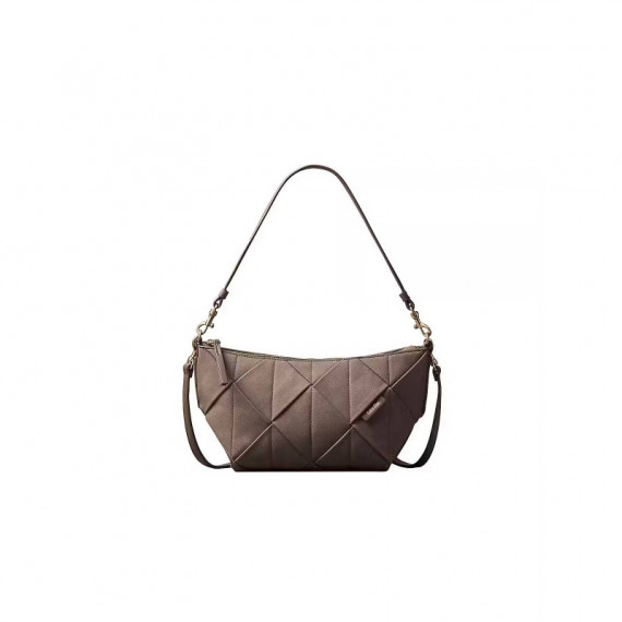 WOVEN SUEDED SHOULDER BAG MOONSTRUCK SUE
