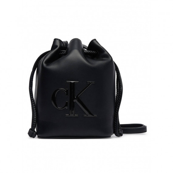 BOLD CK MINI BUCKET CROSSBODY BLACK