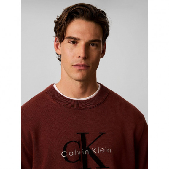Ls Clsc Cttn Mnlgo Crnk Str 12GG Brown V  CALVIN KLEIN