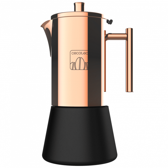 Cafetera Moka de Acero Inoxidable Cumbia Moking 400  CECOTEC