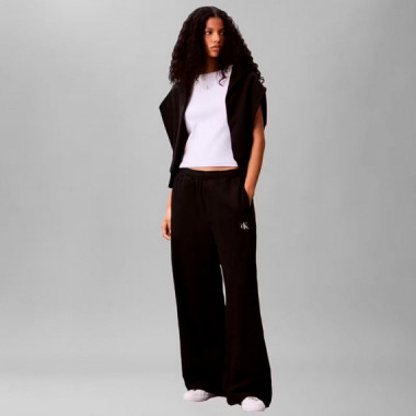 Joggers Holgados de Felpa de Algod&oacute;n  CALVIN KLEIN
