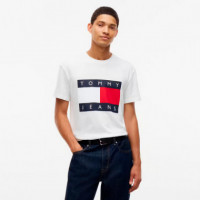 Camiseta con Cuello Redondo y Logo  TOMMY HILFIGER