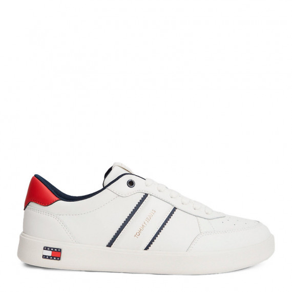 Zapatillas de Tenis Ligeras en Piel  TOMMY HILFIGER