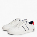 Zapatillas de Tenis Ligeras en Piel  TOMMY HILFIGER