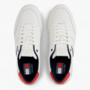 Zapatillas de Tenis Ligeras en Piel  TOMMY HILFIGER