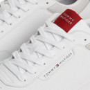 Zapatillas Deportivas de Piel con Logo Retro  TOMMY HILFIGER