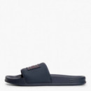 Chanclas con Plantilla Moldeada y Parche con Logo  TOMMY HILFIGER