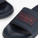 Chanclas con Plantilla Moldeada y Parche con Logo  TOMMY HILFIGER
