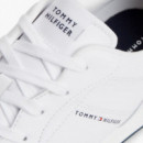Zapatillas Deportivas en Piel con Logo en Relieve  TOMMY HILFIGER