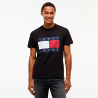 Camiseta con Cuello Redondo y Logo  TOMMY HILFIGER