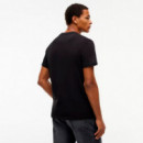Camiseta con cuello redondo y logo