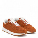 Zapatillas de Piel con Insignia del Monograma Th  TOMMY HILFIGER