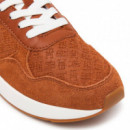 Zapatillas de Piel con Insignia del Monograma Th  TOMMY HILFIGER