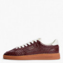Zapatillas The Greenwich de Piel con Efecto Cocodrilo  TOMMY HILFIGER