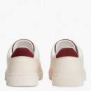 Zapatillas Deportivas con Suela Cupsole y en Piel a Contraste  TOMMY HILFIGER