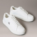 Zapatillas de Piel con Logo Distintivo Baseline  CALVIN KLEIN