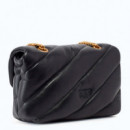 Bolso Pequeño Bandolera Love Bag Puff Maxi Quilt  PINKO
