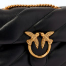 Bolso Pequeño Bandolera Love Bag Puff Maxi Quilt  PINKO