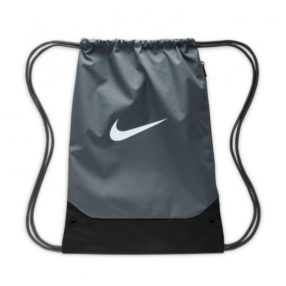 Mochila Brasilia Gym Shark Gris y Negra  NIKE