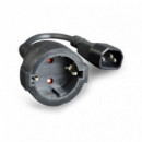 Cable de Alimentacion GEMBIRD Iec C14 Macho a Schuko Hembra