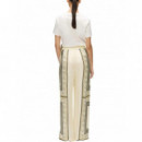 KARL LAGERFELD - scarf print pj pants - 461 - B2W10025/461