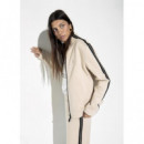 Sudadera con Cremallera y Strass de LOLA CASADEMUNT
