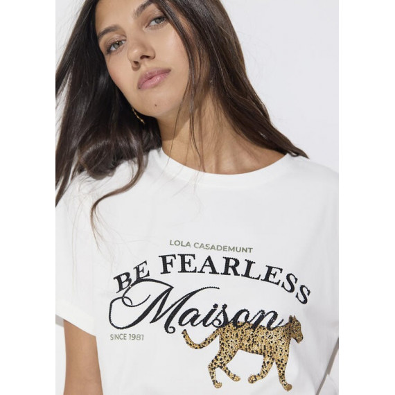 Camiseta grafico frontal de Lola Casademunt