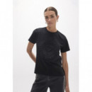 Camiseta con print rosco corazón de Lola Casademunt