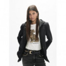 Camiseta leopardo lentejuelas de Lola Casademunt