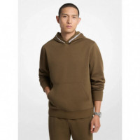 Sudadera de Mezcla de Algodón con Logotipo y Capucha de MICHAEL KORS