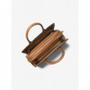 Bolso Satchel Laila Mediano con Logotipo de MICHAEL KORS