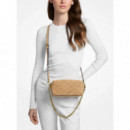 Bolso Bandolera Transformable Bryant Pequeña de ante con Logotipo en Relieve de MICHAEL KORS