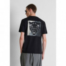 SHORT SLEEVED T-SHIRT NERO
