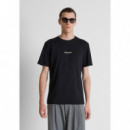 SHORT SLEEVED T-SHIRT NERO