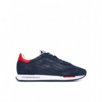 Sneaker AF28085 Navy+white+fiery Red  EA7 EMPORIO ARMANI 7