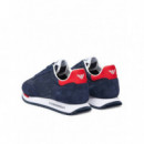 SNEAKER AF28085 NAVY+WHITE+FIERY RED