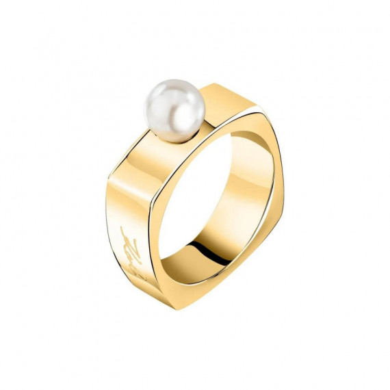 Anillo Pearl Dorado  KARL LAGERFELD