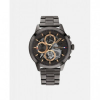 Henry I`p Gris 44MM E/gris  TOMMY HILFIGER