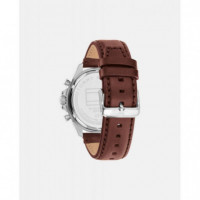 Reloj Clark Piel E/azul  TOMMY HILFIGER