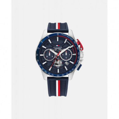 RELOJ BANK C/AZUL