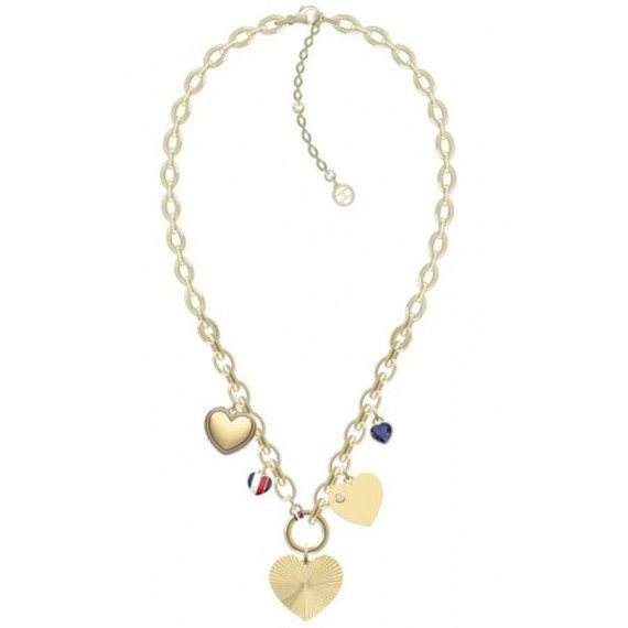 Collar Heart Charms Dorado  TOMMY HILFIGER