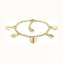 Pulsera Lucky Charms Dorado  TOMMY HILFIGER