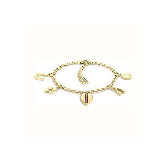 Pulsera Lucky Charms Dorado  TOMMY HILFIGER