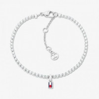 Pulsera Tennis Plateada  TOMMY HILFIGER