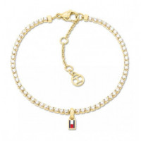 Pulsera Tennis Dorada  TOMMY HILFIGER